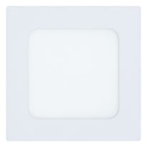 Painel Led de Embutir Branco Quadrado Bronzearte Slim 6W 6500K Bivolt