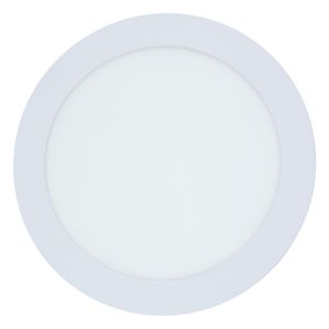 Painel Led de Embutir Branco Redondo Bronzearte Slim 12W 6500K