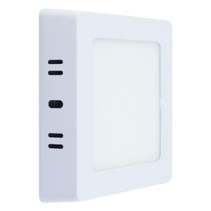 Painel Led de Sobrepor Branco Quadrado Bronzearte Home 6W 3000K Bivolt