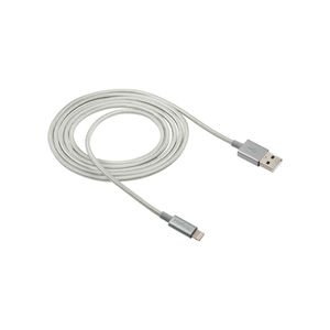 Cabo Lightning de Nylon Intelbras Branco 1,5m