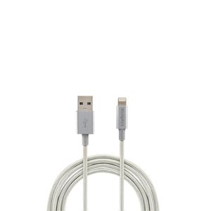 Cabo Lightning de Nylon Intelbras Branco 1,5m