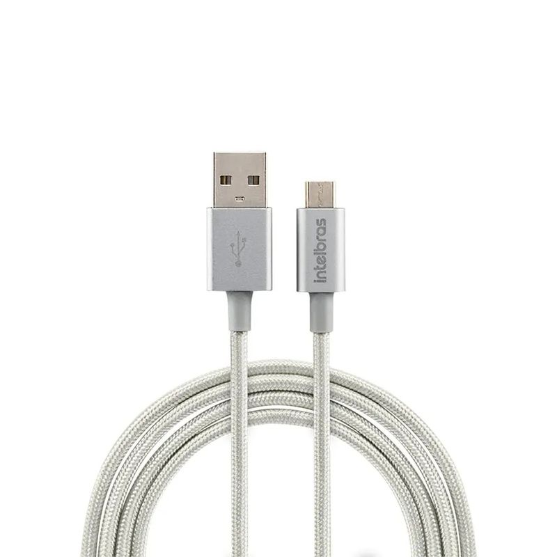 Cabo-Micro-Usb-de-Nylon-Intelbras-Branco-15m-152224