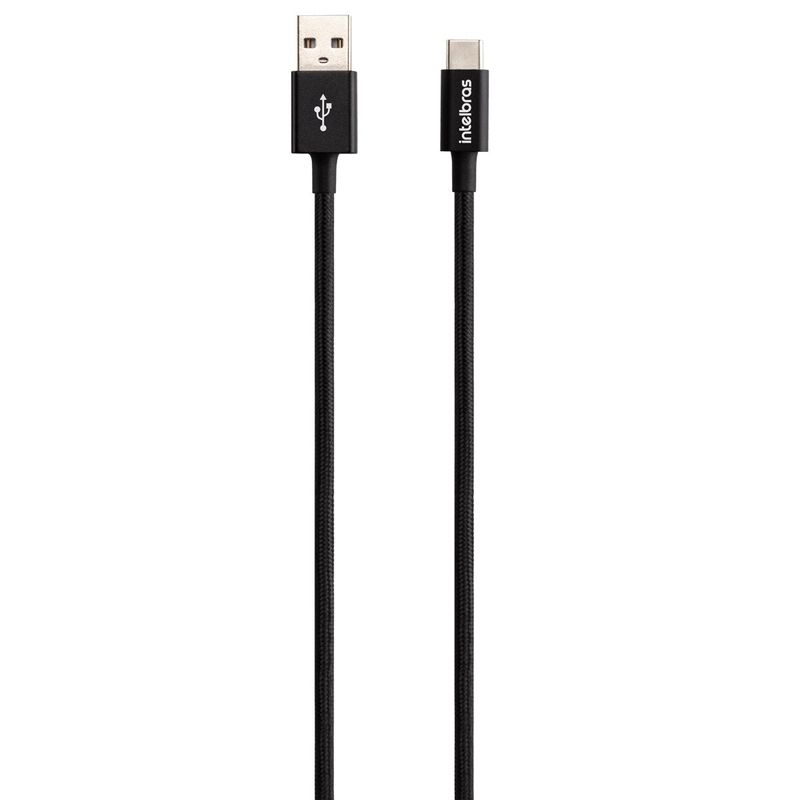 Cabo-Usb-Tipo-C-de-Nylon-Intelbras-Preto-15m-152285