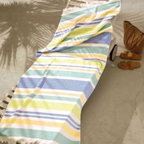 Toalha de Praia Solaris Döhler Amarelo 76cm x 152cm