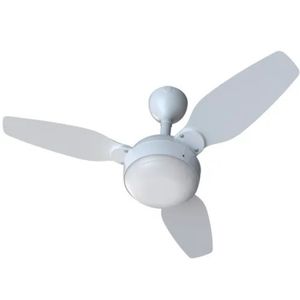 Ventilador de Teto Legacy Branco Ventisol 3 Pás Bivolt