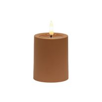 Vela Eletrônica Cerâmica Artificial Led Magizi 10cm x 6cm
