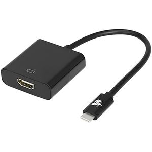 Conversor de Video Tipo C 3.1 para HDMI Fêmea 5+ 4K 15cm