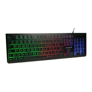 Teclado Gamer Multimídea Black Eagle Fortrek Preto