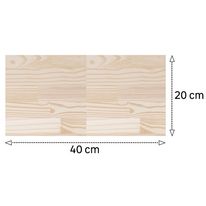 Prateleira Pinus M&R 40cm x 20cm x 1,8cm