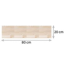 Prateleira Pinus M&R 80cm x 20cm x 1,8cm