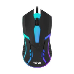 Mouse Gamer de Led com 3 botões 1000DPI Letron