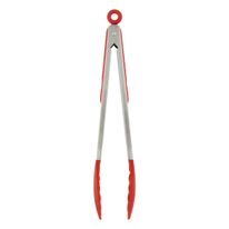 Pegador de Salada de Silicone Cabo Inox Ikinci 35cm