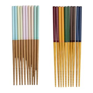 Conjunto de Hashi de Bambu Ikinci 22,5cm 5 peças (Produto Sortido)