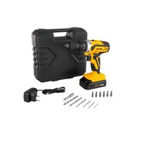 Parafusadeira e Furadeira Profissional Vonder com 18 peças 20V Bivolt