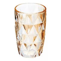 Copo Diamond Ambar Em Casa Tem Glass 400ml