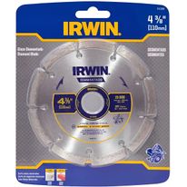 Disco Diamante Segmentado Irwin 110mm