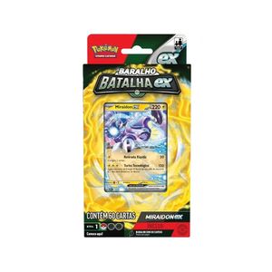 Deck Pokémon Batalha Ex Victini e Miraidon Copag(Produto Sortido)