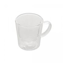 Conjunto de xícara de Café Parede Dupla Wolff 100ml com 2 peças