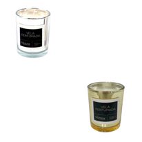 Vela Aromática com Suporte de Vidro Home 7cm x 8cm(Produto Sortido)