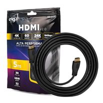 Cabo HDMI 2.0 4K 5m Elg