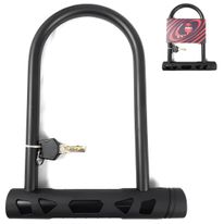 Cadeado para Bicicleta U-lock Isapa Preto 180mm x 245mm