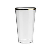 Copo Mega Drink Golden Neoplas Transparente 550ml