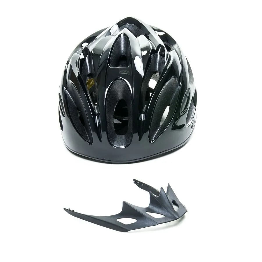 CapaceteBikeNeroPretoAbsoluteInmoldecomLuz58cm-62cm-154312