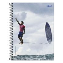 Caderno Capa Dura Espiral Medina Tilibra 1x1 80 Folhas