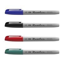 Conjunto de Marcador Permanente Cis com 4 cores