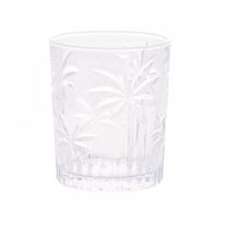 Copo Baixo de Cristal Palm Tree Wolff 340ml