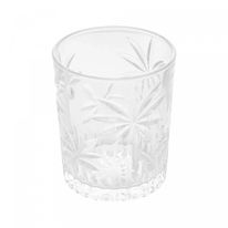 Copo Baixo de Cristal Palm Tree Wolff 340ml