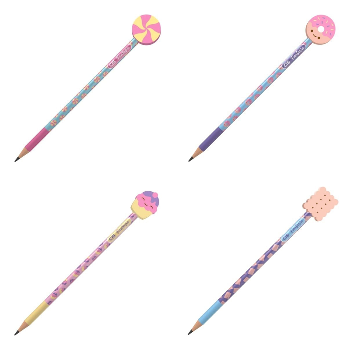 LapisPretocomBorrachaDecoradaCisCandy(ProdutoSortido)-152440