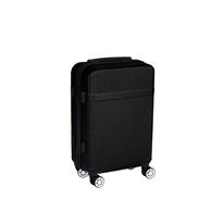 Mala de Bordo ABS 360° Mor Preta