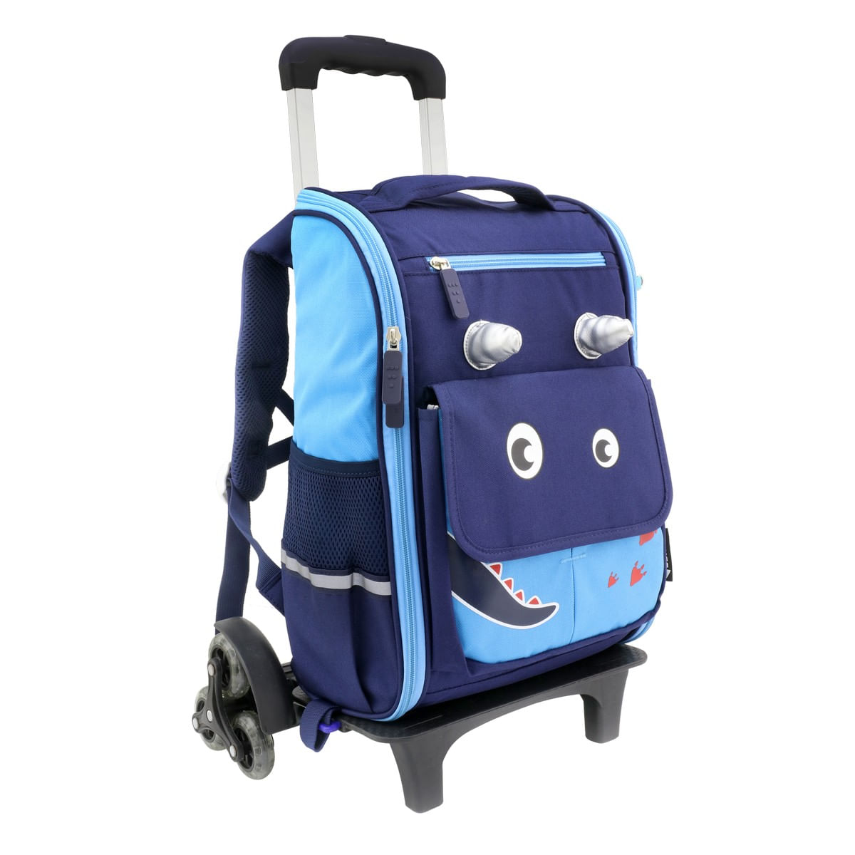 MochilacomRodinhasInfantilDinoNewpro49cm-154174