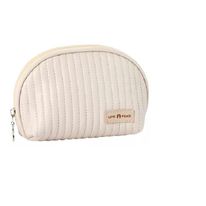 Necessaire Love Bege Newpro 14cm x 11cm