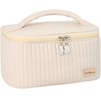 Necessaire Love Bege Newpro 21cm x 12cm