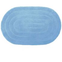 Tapete de Banheiro Allegro Kapazi Azul Claro 40cm x 60cm