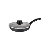 Frigideira Antiaderente Turim Tramontina Chumbo com Tampa 16cm