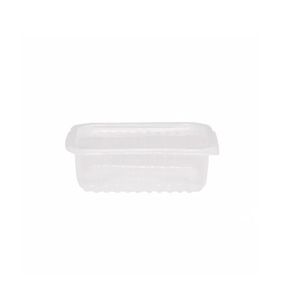 Conjunto de Pote Retangular com Tampa Bompack 500ml com 24 unidades