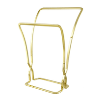 Porta Toalha de Bancada Future Dourado