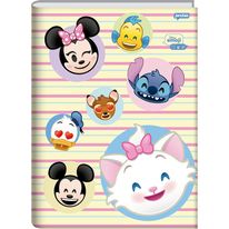 Caderno Brochura Capa Dura Disney Jandaia 1/4 80 folhas (Produto Sortido)