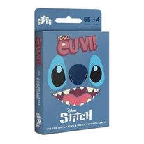 Jogo de Cartas Eu Vi! Stitch Copag  com 55 cartas