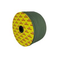 Corda Trançada PP Verde Oliva Cordaville 3mm Carretel com 250m