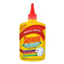 Tira Manchas de Tecido e Roupa Semorin 100ml