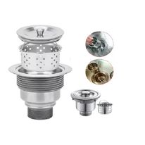 Válvula de Inox com Cesto FLVX 4 1/2"