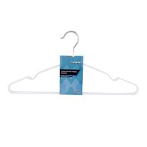 Conjunto de Cabide Branco Newpro com 4 peças