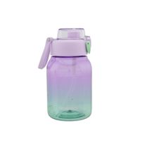 Garrafa Squeeze Newpro Roxo e Verde 700ml