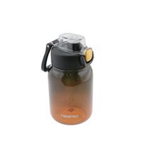 Garrafa Squeeze Newpro Preto e Laranja 700ml