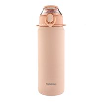 Garrafa de Aço Inoxidável Newpro Rosa 750ml