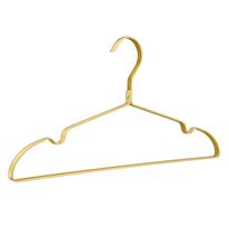 Cabide de Aluminio Largo Dourado Newpro
